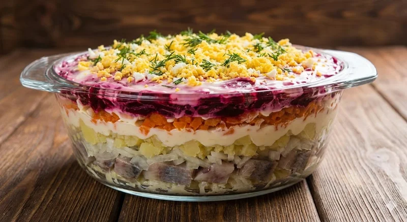 Салат Сельдь под шубой