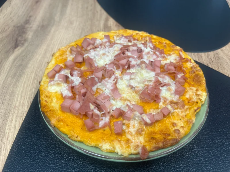 Мини Пицца ветчиной и сыром