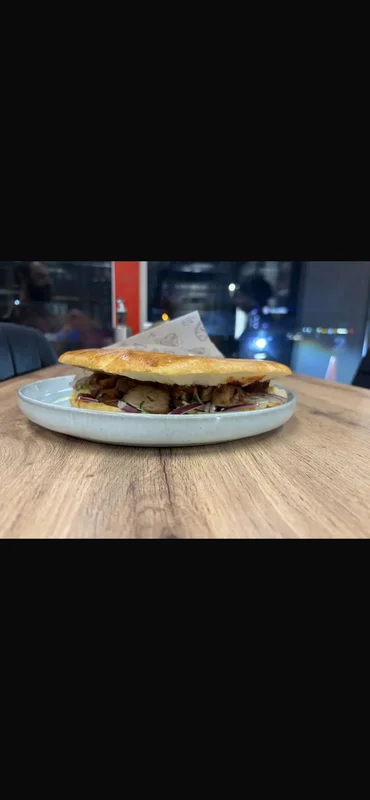 Шаурма в пите свиная