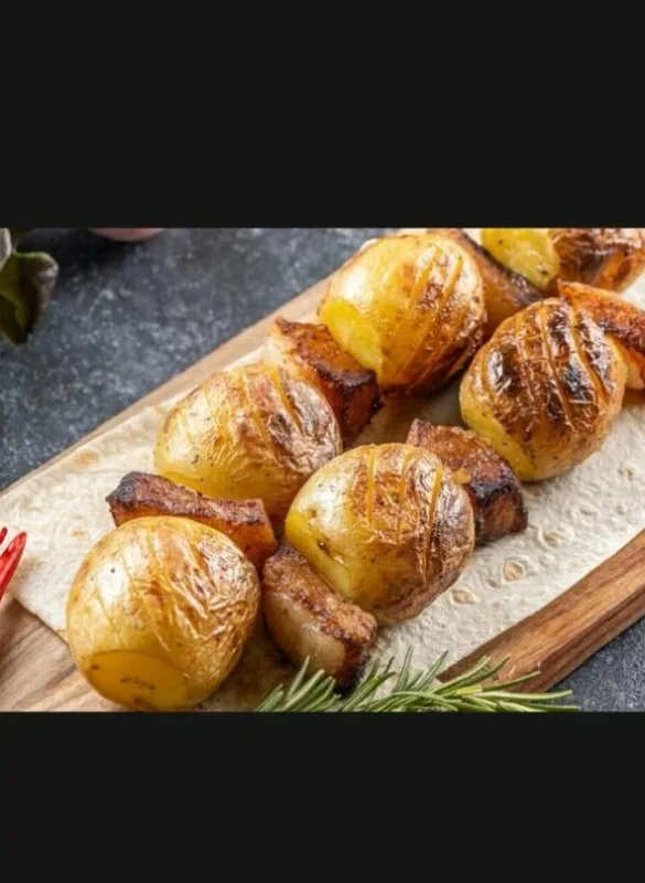 Картошка на мангале