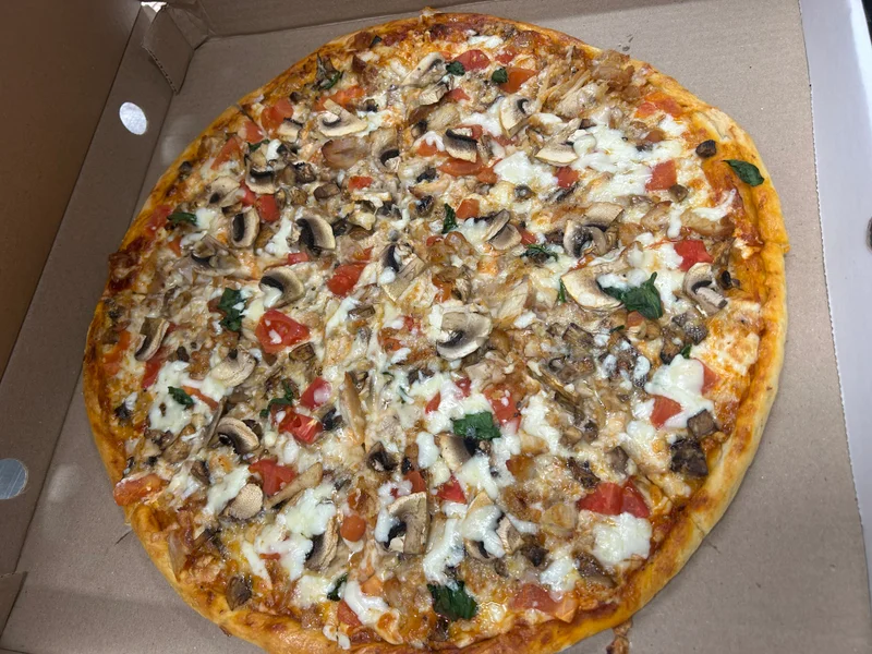 Пицца грибная